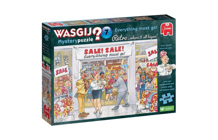 Jumbo Puzzel Wasgij 7 Uitverkoop! 1000 02.23