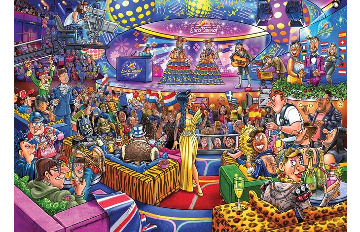 Jumbo Puzzel Wasgij 25 Eurosound Contest! 1000 04.23