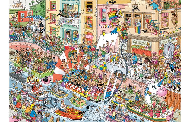 Jumbo Puzzel JvH Celebrate Pride 1000 07.23