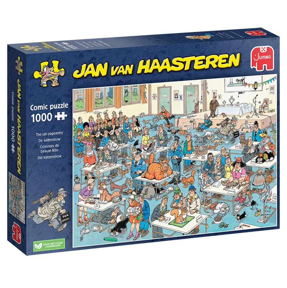 Jumbo Puzzel JvH Kattenshow 1000 09.23