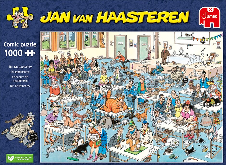 Jumbo Puzzel JvH Kattenshow 1000 09.23