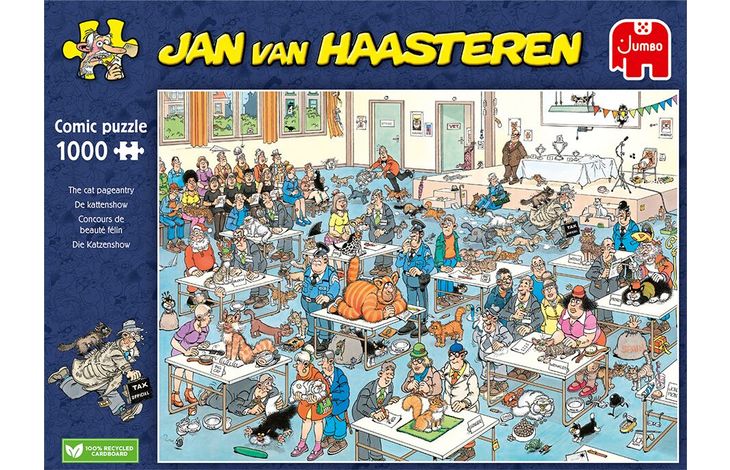 Jumbo Puzzel JvH Kattenshow 1000 09.23