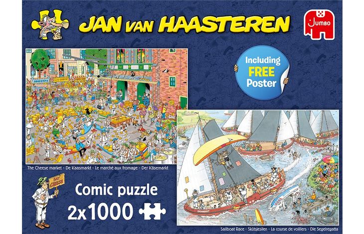 Jumbo Puzzel JvH Hollandse Tradities 2x1000 10.23