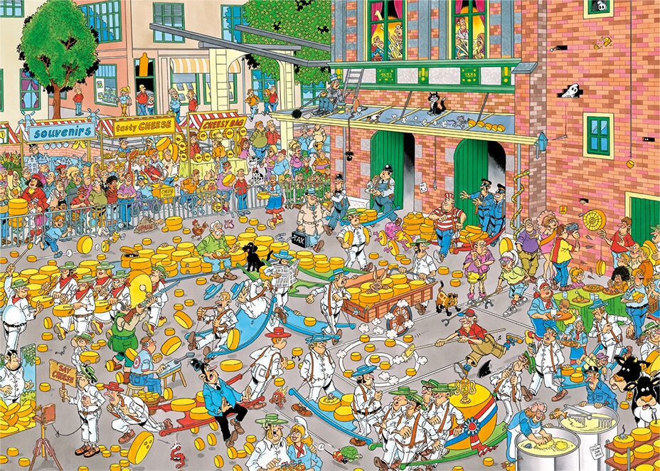 Jumbo Puzzel JvH Hollandse Tradities 2x1000 10.23