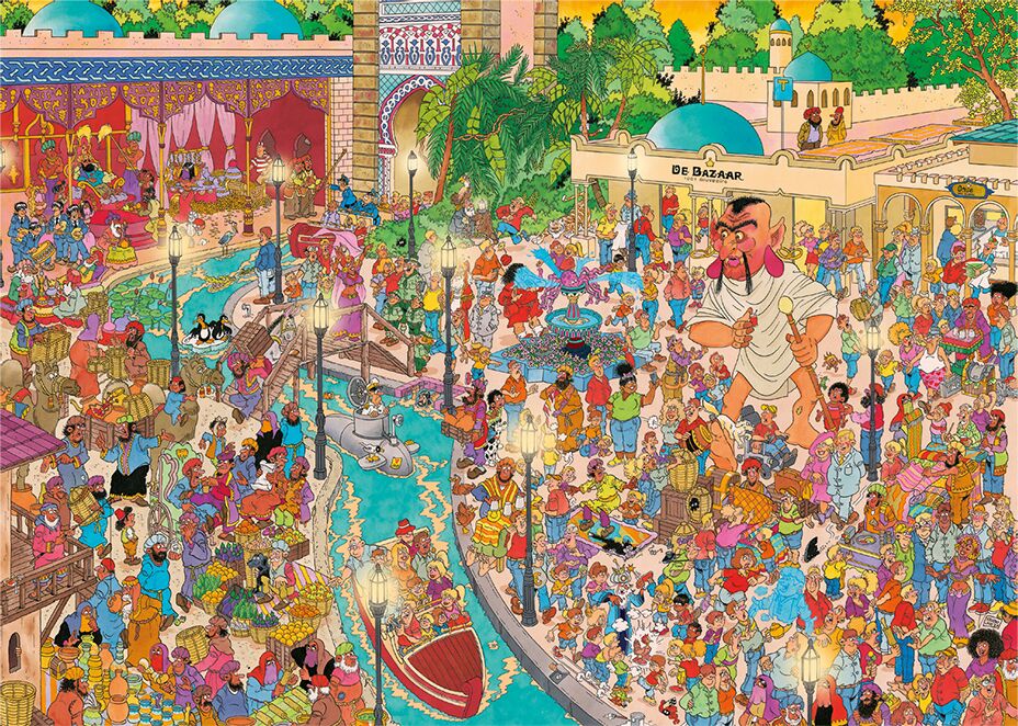 Jumbo Puzzel JvH Efteling Fata Morgana 1000 07.23