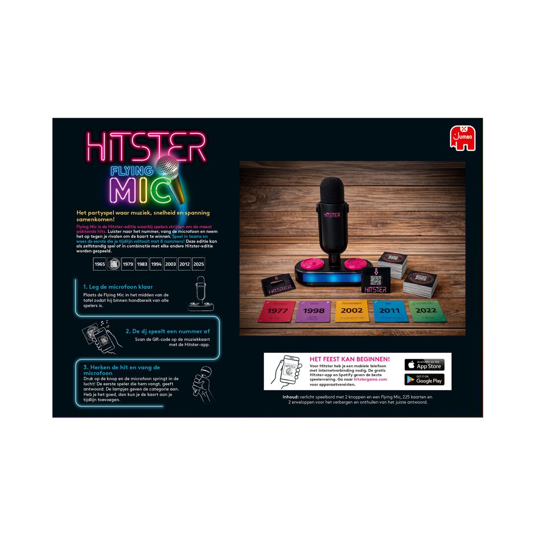 Jumbo Spel Hitster Flying Mic