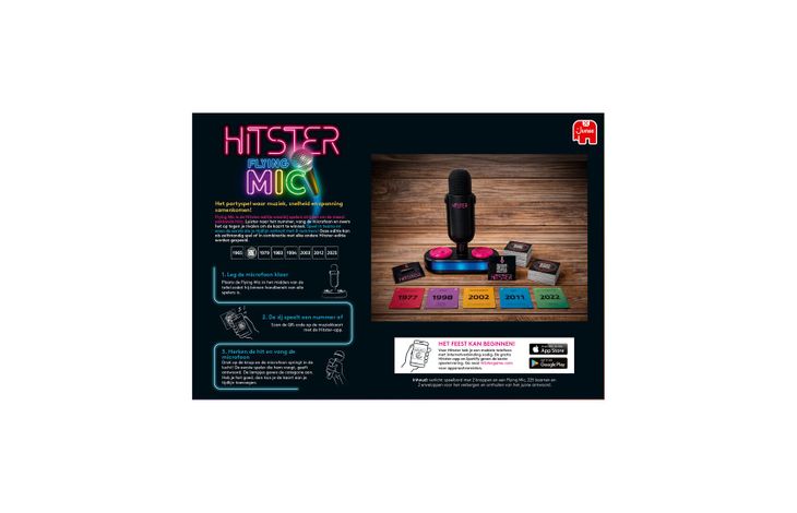 Jumbo Spel Hitster Flying Mic