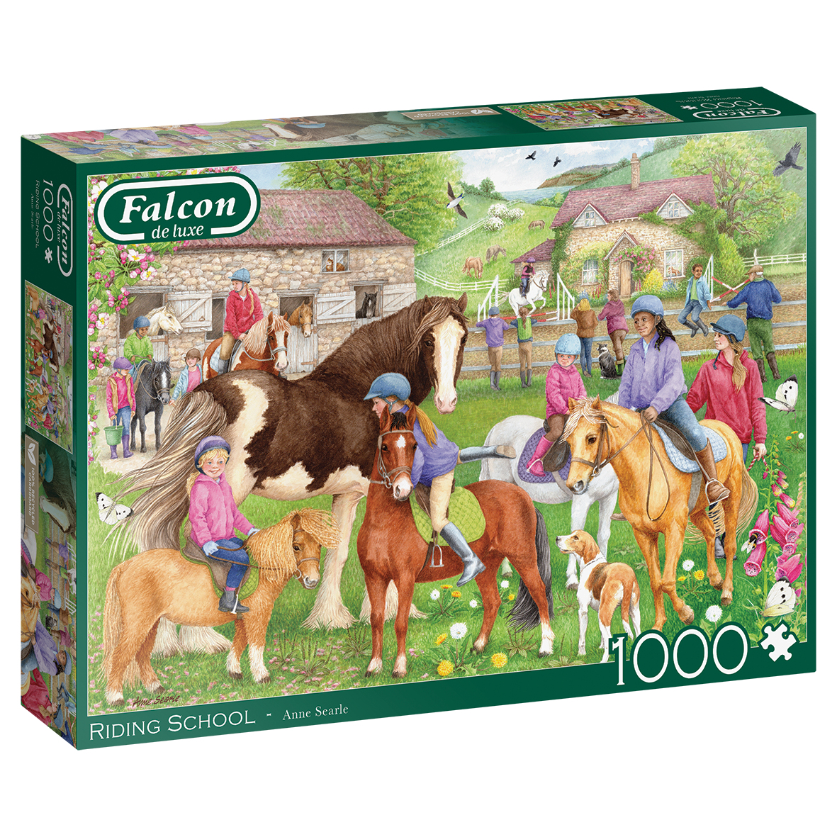 Jumbo Puzzel Falcon Riding School 1000
