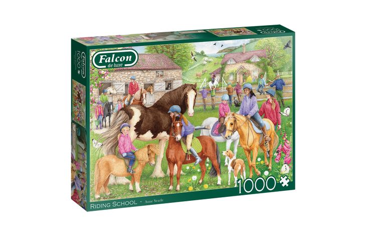 Jumbo Puzzel Falcon Riding School 1000