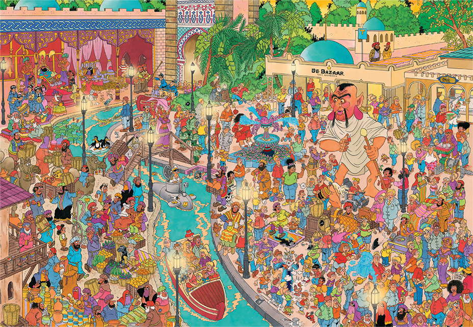 Jumbo Puzzel JvH Efteling Fata Morgana 5000 03.24