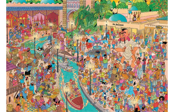 Jumbo Puzzel JvH Efteling Fata Morgana 5000 03.24