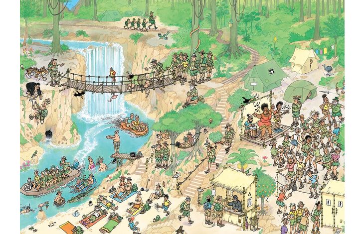 Jumbo Puzzel JvH Jungletocht 1000 04.24