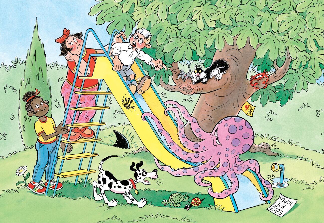 Jumbo Puzzel JvH Junior De Gladde Glijbaan 150 09.24