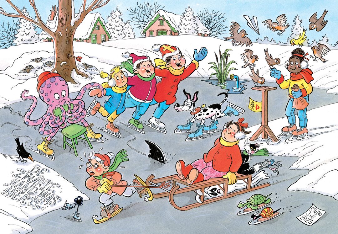 Jumbo Puzzel JvH Junior Schaatsen 240 09.24
