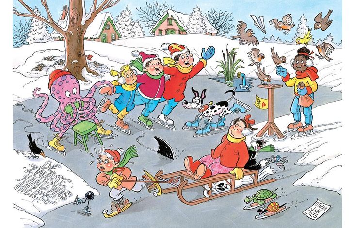 Jumbo Puzzel JvH Junior Schaatsen 240 09.24