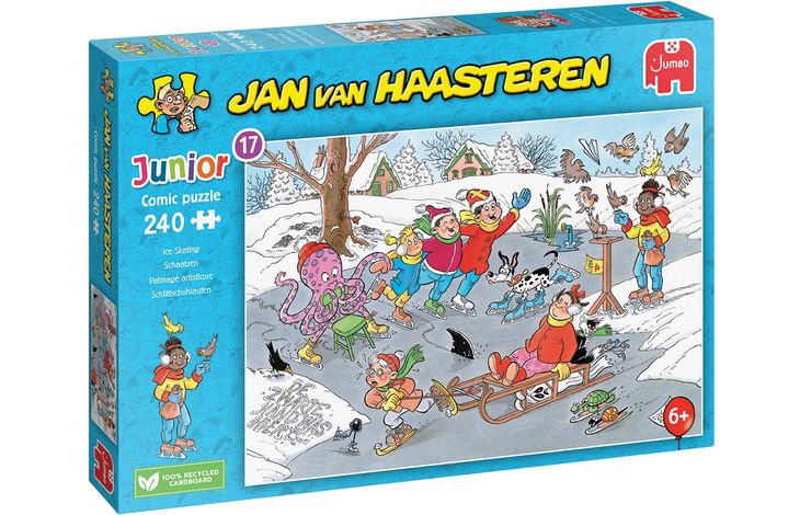 Jumbo Puzzel JvH Junior Schaatsen 240 09.24
