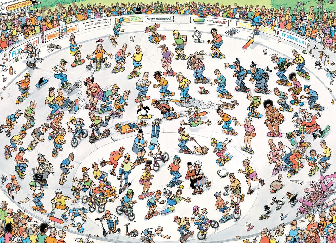 Jumbo Puzzel JvH Skatebowl 1000 10.24