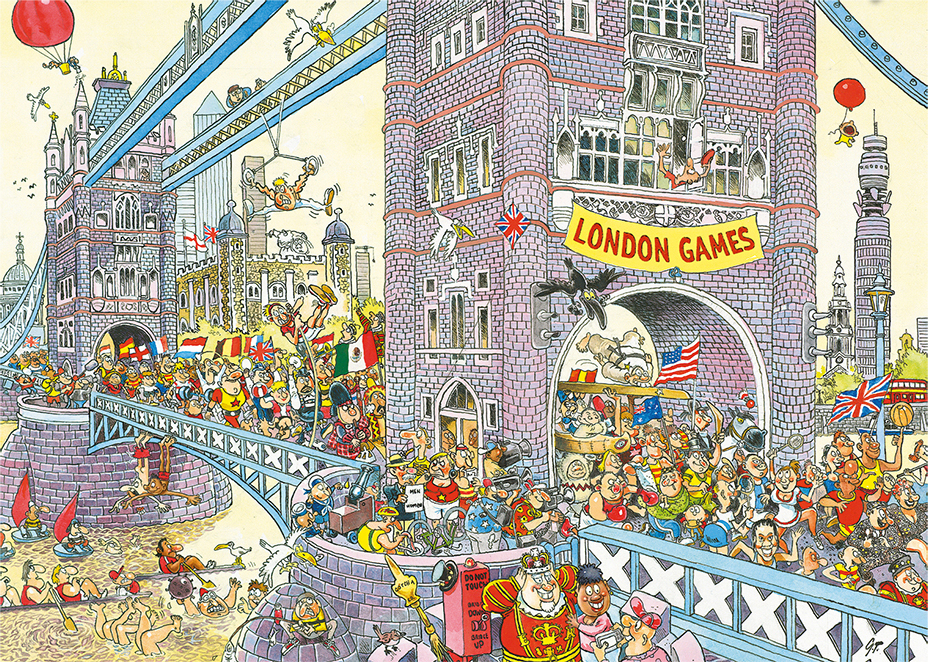 Jumbo Puzzel Wasgij 8 De Laatste Horde! 1000 01.24