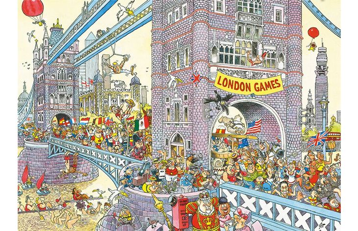 Jumbo Puzzel Wasgij 8 De Laatste Horde! 1000 01.24