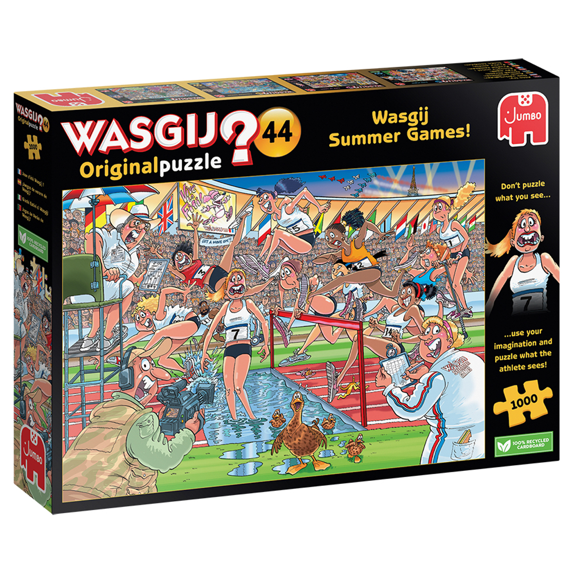 Jumbo Puzzel Wasgij 44 Zomerspelen! 1000 04.24