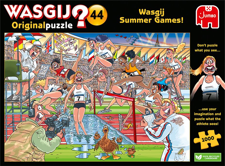 Jumbo Puzzel Wasgij 44 Zomerspelen! 1000 04.24