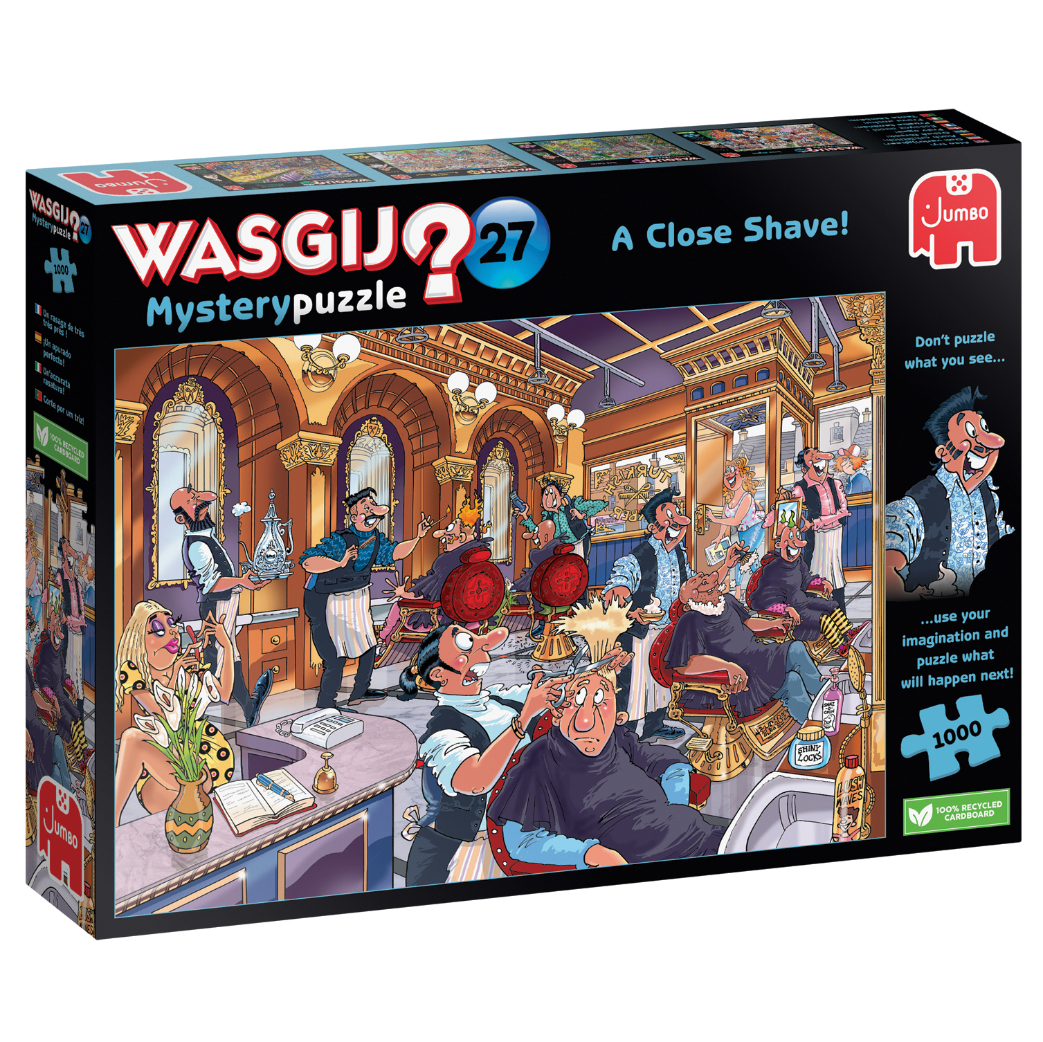 Jumbo Puzzel Wasgij 27 Vlam in de pan! 1000 09.24