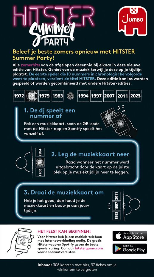Jumbo Spel Hitster Summer