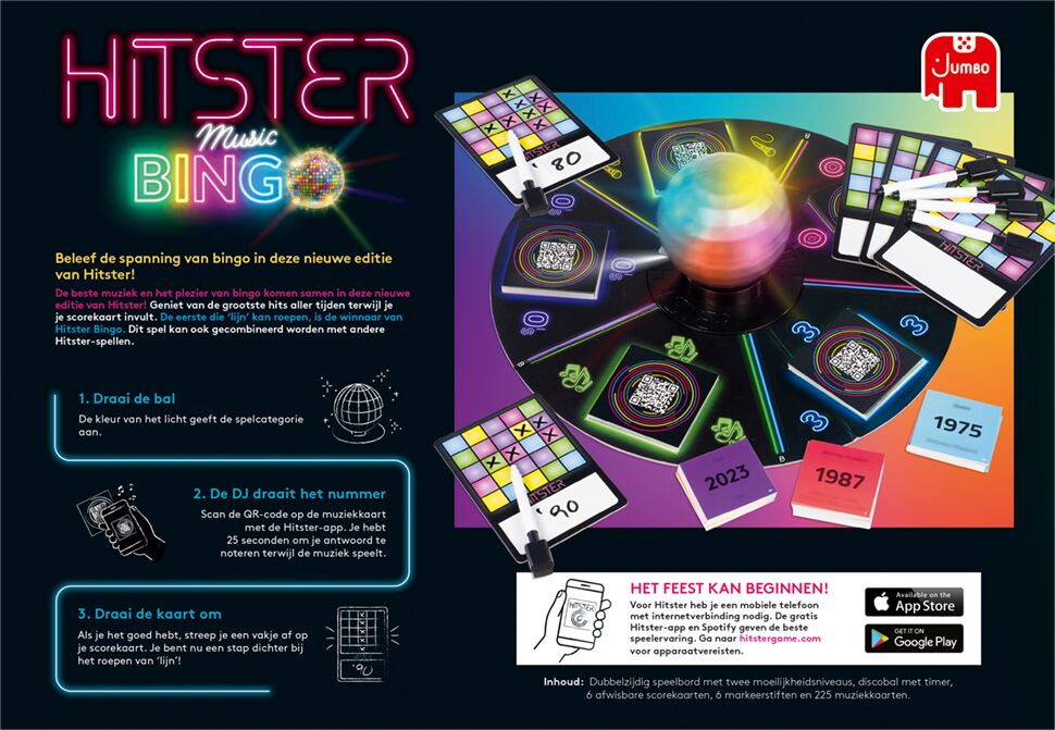 Jumbo Spel Hitster Bingo