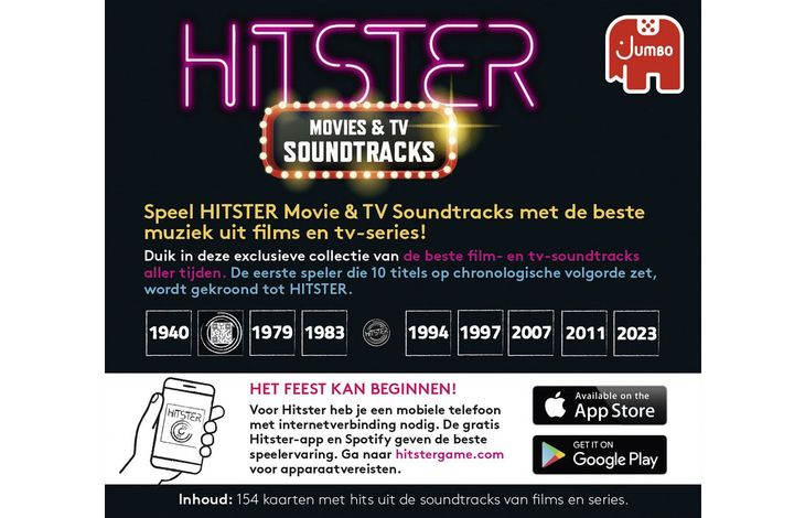 Jumbo Spel Hitster Soundtracks
