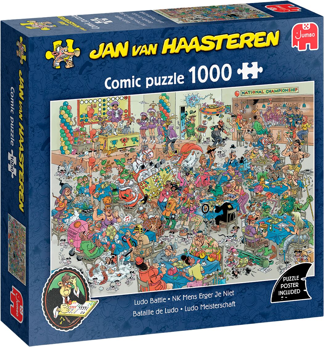 Jumbo Puzzel JvH NK Mens Erger Je Niet 1000 02.25