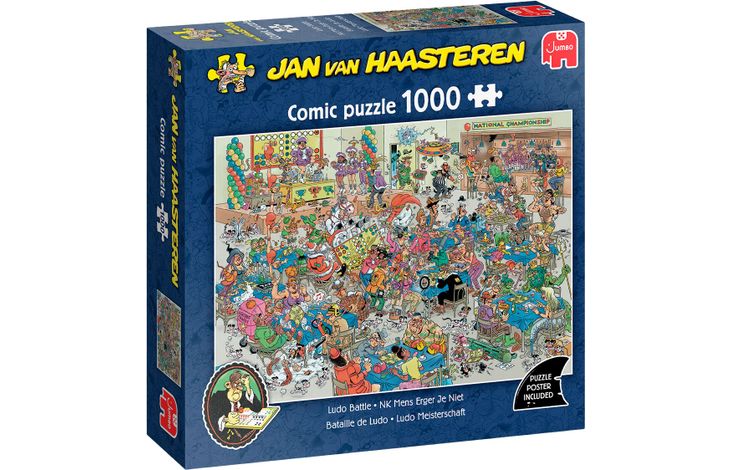 Jumbo Puzzel JvH NK Mens Erger Je Niet 1000 02.25