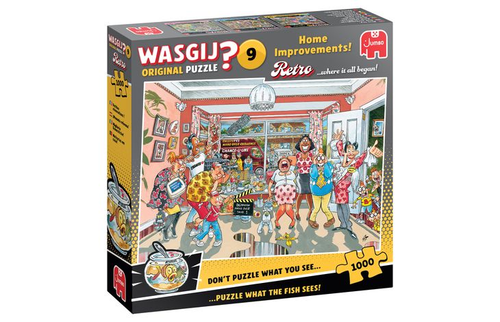 Jumbo Puzzel Wasgij 9 Klein Verbouwinkje 1000 01.25