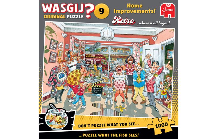 Jumbo Puzzel Wasgij 9 Klein Verbouwinkje 1000 01.25