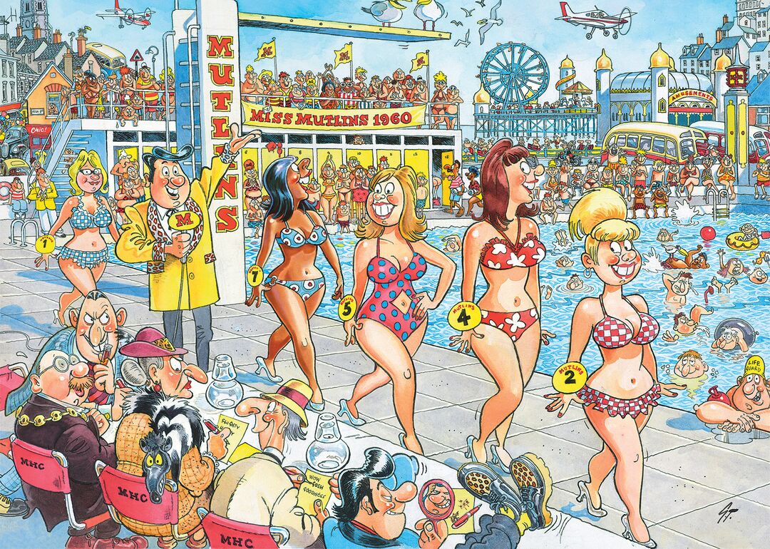 Jumbo Puzzel Wasgij 9 Topmodellen 1000 01.25