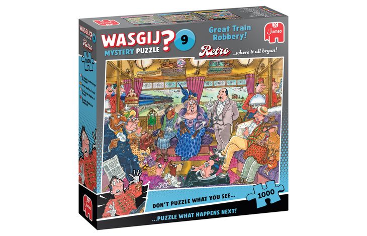 Jumbo Puzzel Wasgij 8 De Grote Treinroof 1000 01.25
