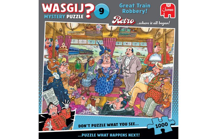 Jumbo Puzzel Wasgij 8 De Grote Treinroof 1000 01.25