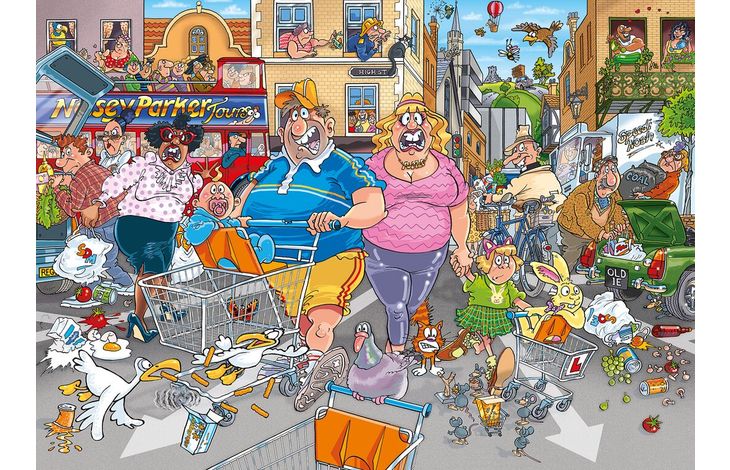 Jumbo Puzzel Wasgij 46 Buitenkansjes 1000 01.25