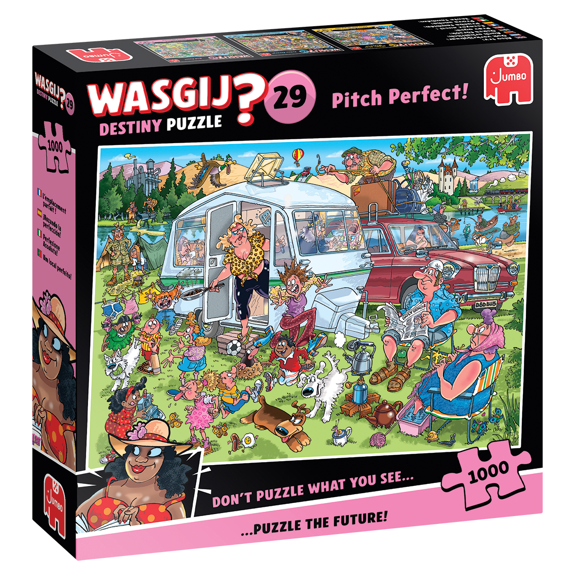 Jumbo Puzzel Wasgij 29 Op De Camping 1000 05.25