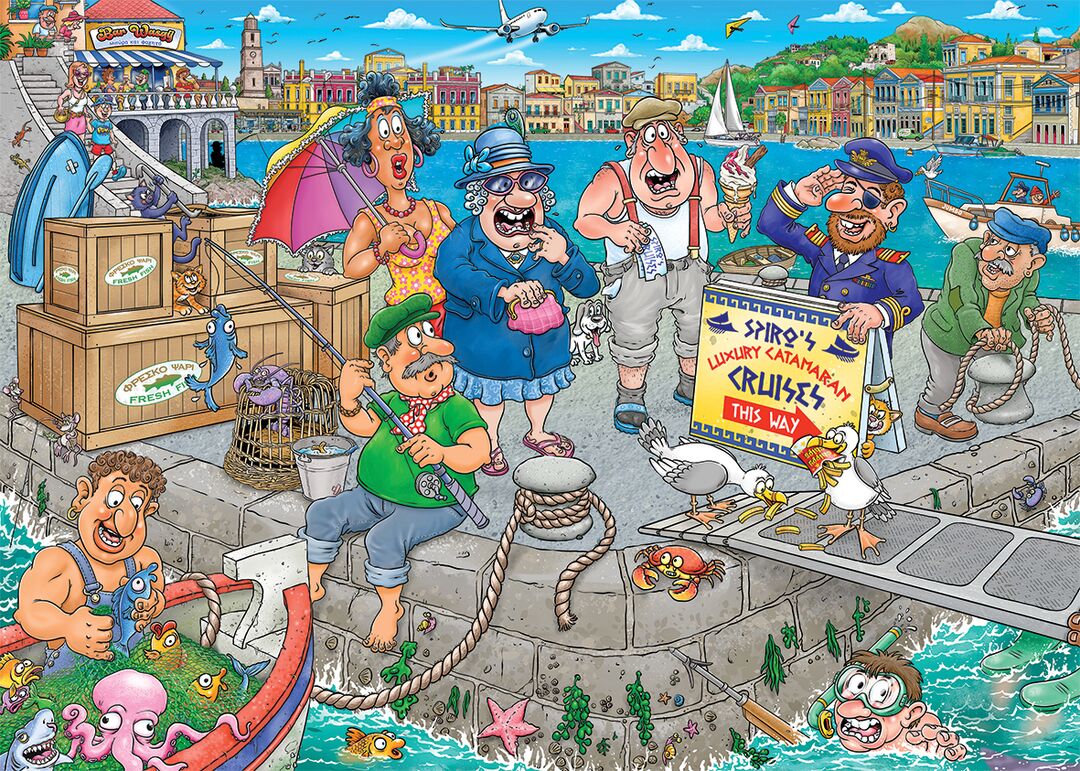 Jumbo Puzzel Wasgij 47 De Boot In 1000 06.25