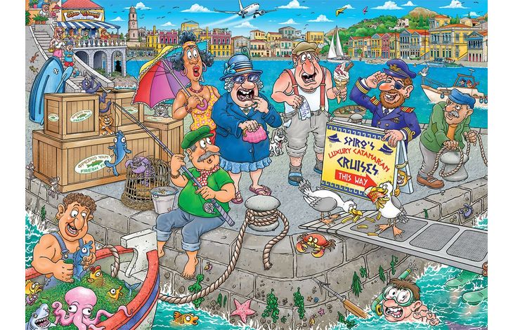 Jumbo Puzzel Wasgij 47 De Boot In 1000 06.25