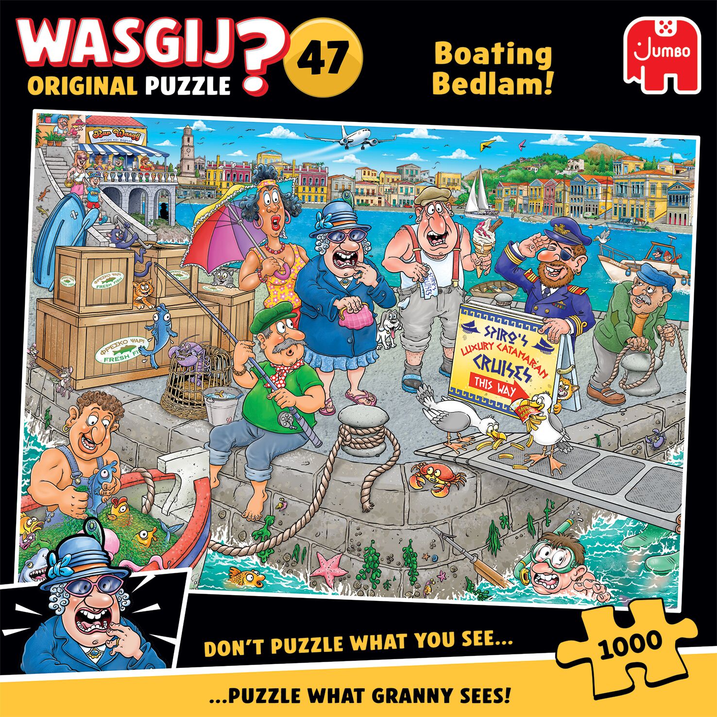 Jumbo Puzzel Wasgij 47 De Boot In 1000 06.25