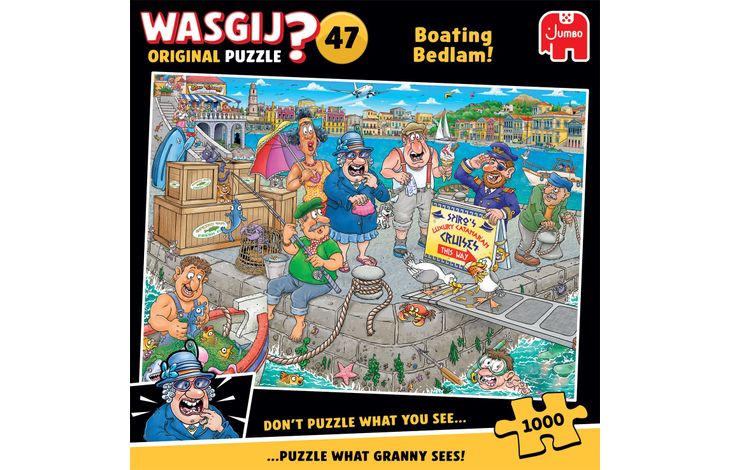 Jumbo Puzzel Wasgij 47 De Boot In 1000 06.25