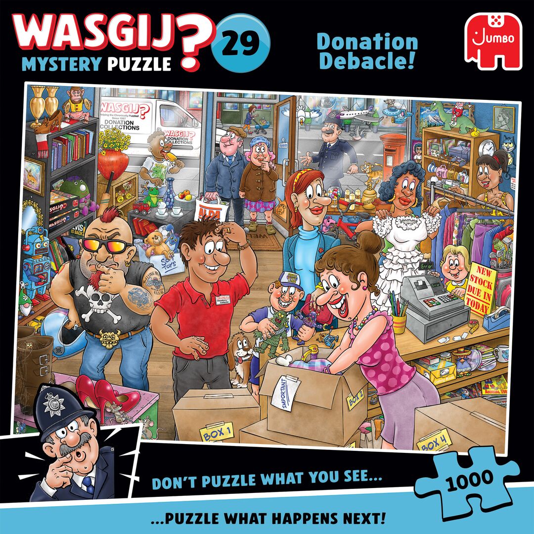 Jumbo Puzzel Wasgij 29 Donatiedebacle 1000 07.25