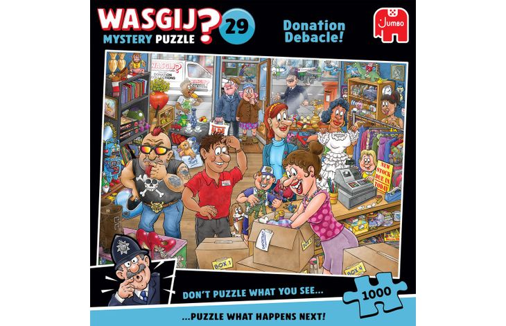 Jumbo Puzzel Wasgij 29 Donatiedebacle 1000 07.25