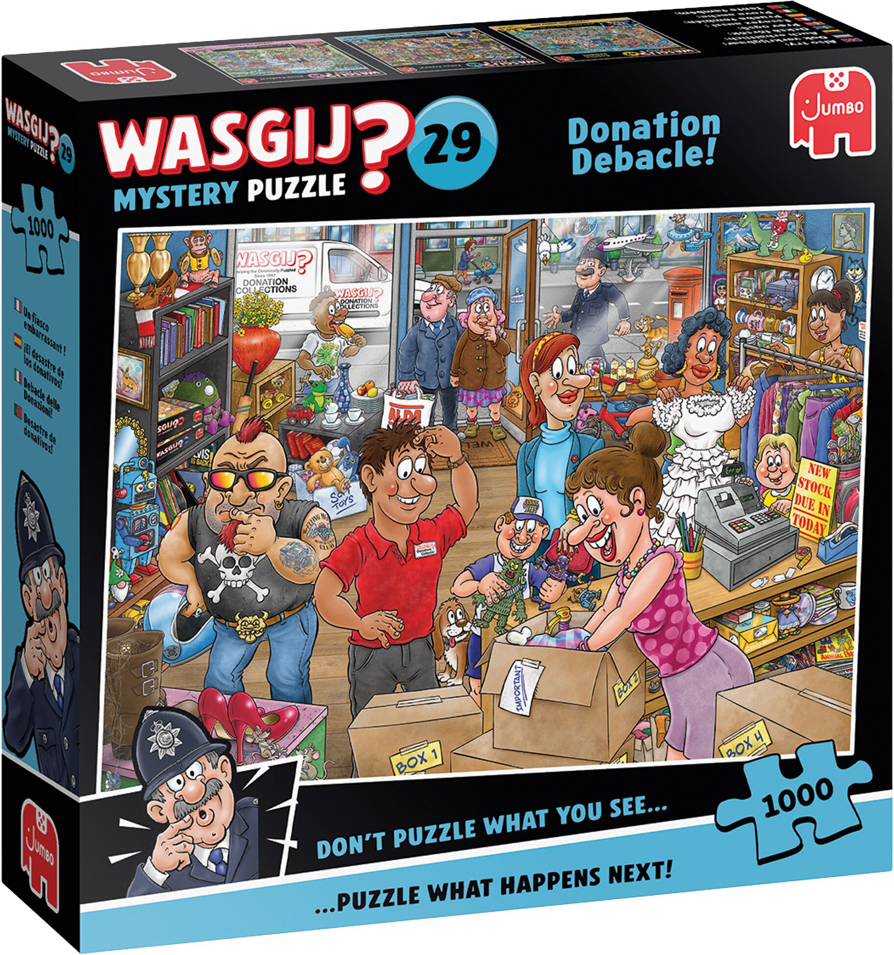 Jumbo Puzzel Wasgij 29 Donatiedebacle 1000 07.25