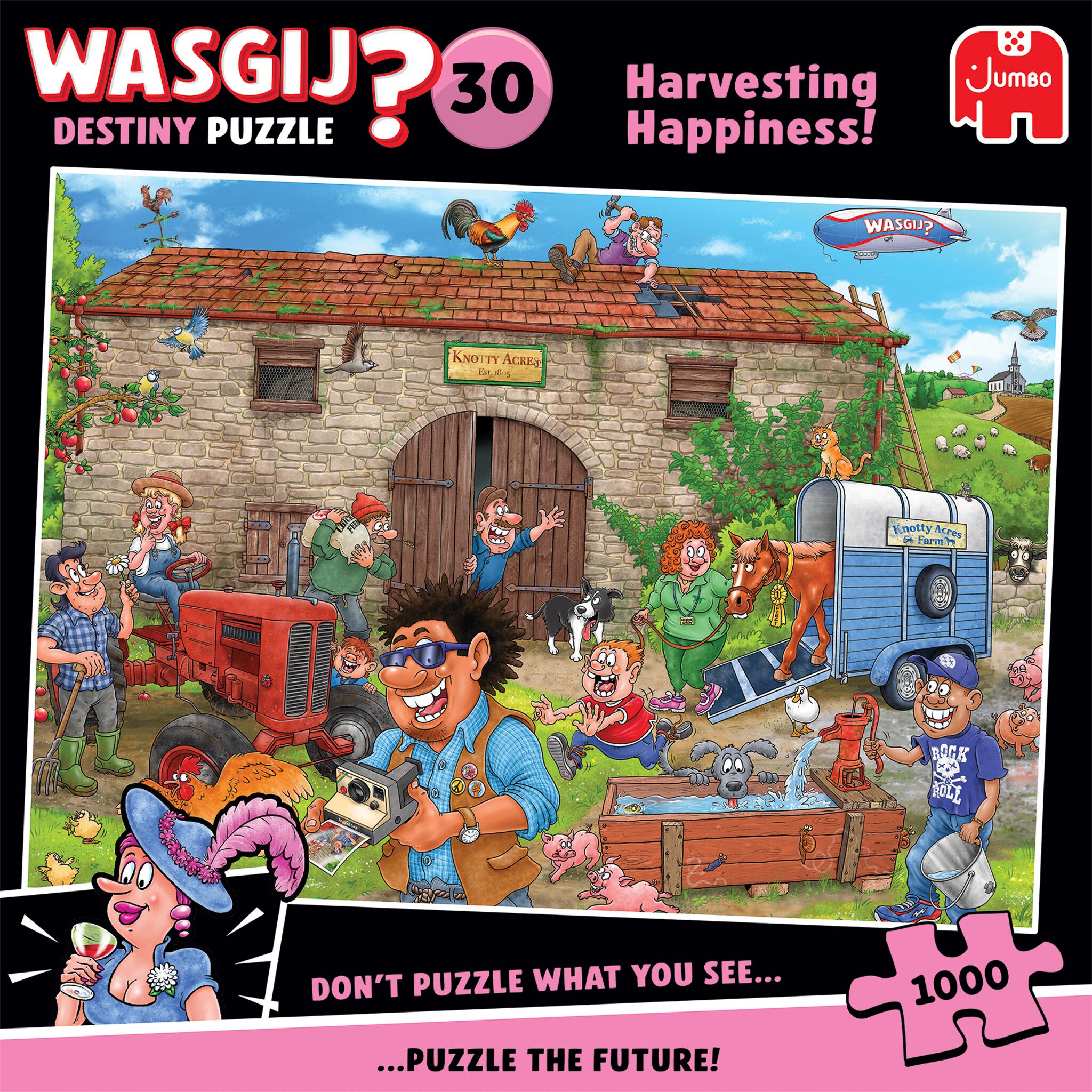 Jumbo Puzzel Wasgij 30 Title TBD 1000 09.25