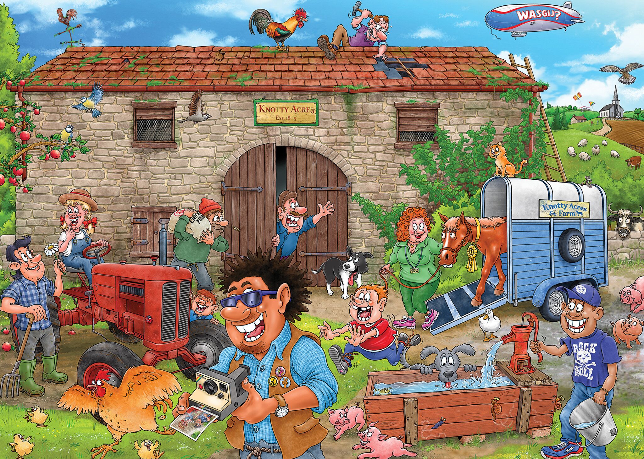 Jumbo Puzzel Wasgij 30 Title TBD 1000 09.25