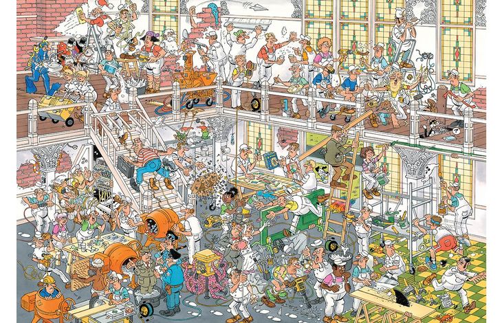 Jumbo Puzzel JvH De Verbouwing 3000 02.25