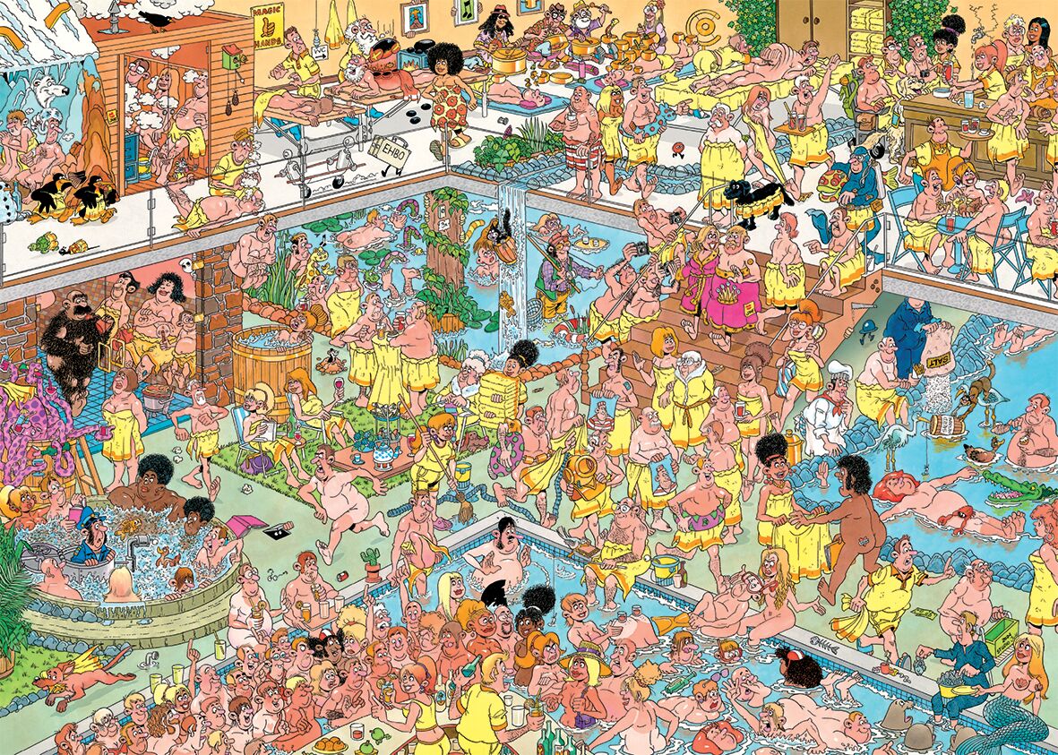 Jumbo Puzzel JvH Op Hete Kolen 1000 04.25