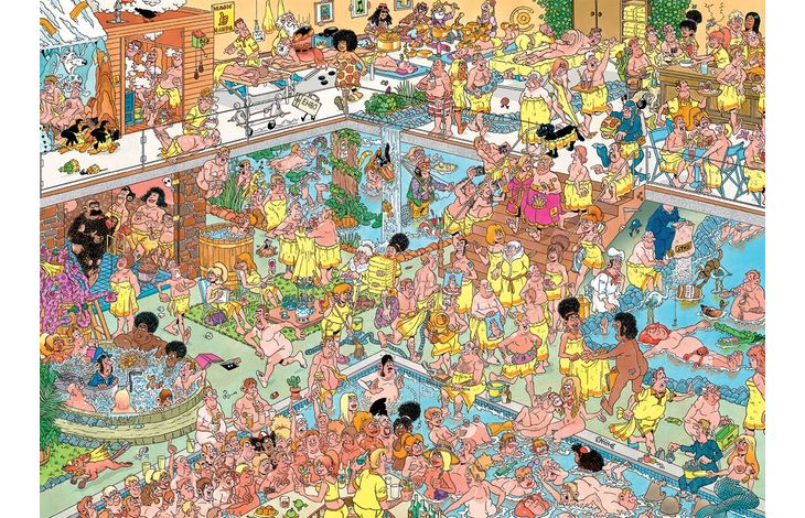 Jumbo Puzzel JvH Op Hete Kolen 1000 04.25